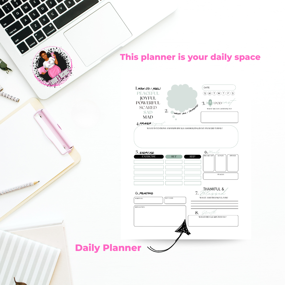 Get Yo Mind Body Spirit - 180 Day Habit Tracker PDF