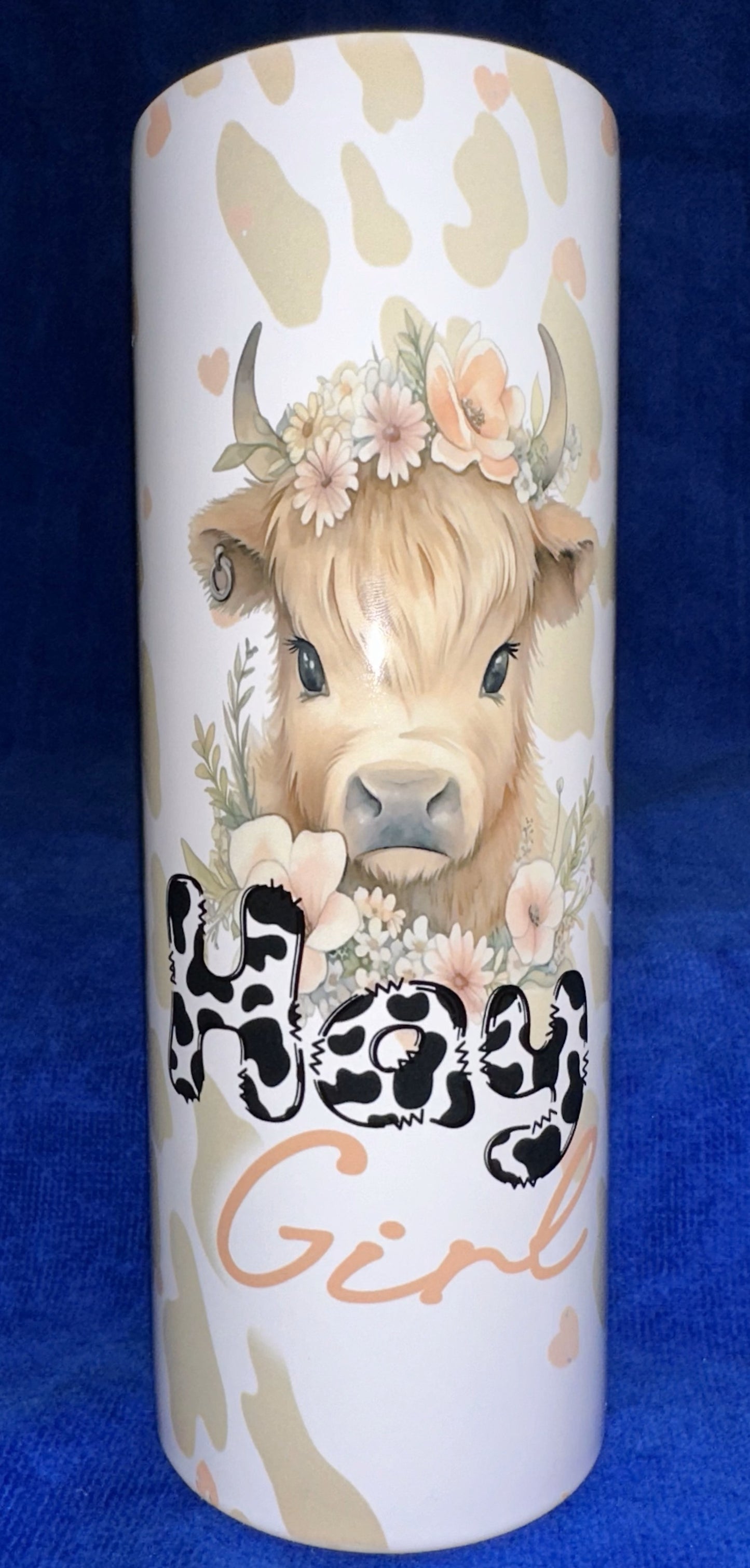 Custom Photo & Logo Tumbler – 20oz Stainless Steel with Straw