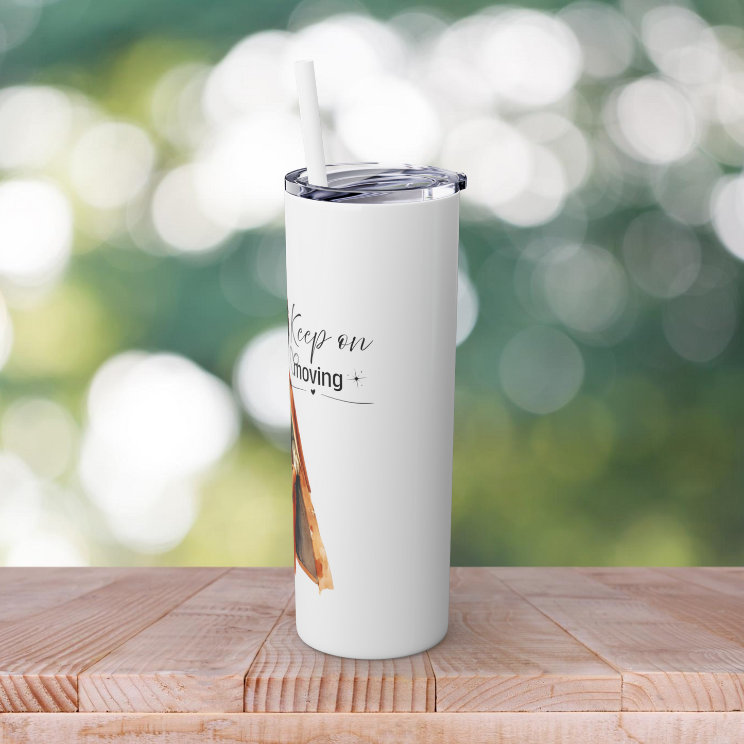Be Fearless 20oz Skinny Tumbler – Empowerment in Every Sip