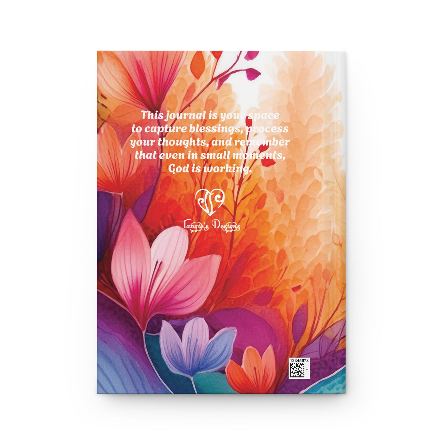 Blessings & Reflections Hardcover Journal, Faith-Based Writing Notebook for Prayer, Gratitude & Personal Growth
