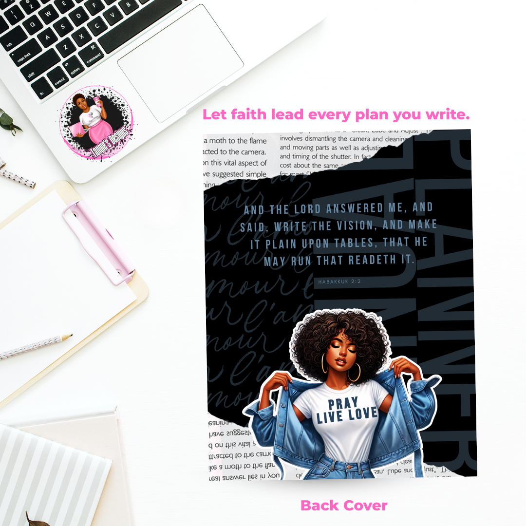 Digital Planner, Undated Annual Planner, Christian Journal, Dream Big Planner, Prayer Planner, Budget Book, Goal Setting, Self-Care Planner