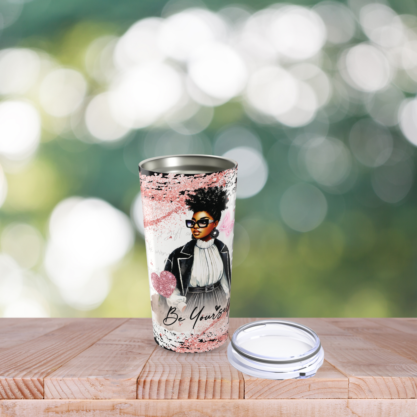 Be Yourself 20oz Skinny Tumbler