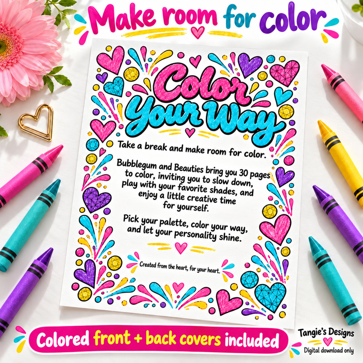 Adult Coloring Book Black Women, 30 African American Printables, Bubblegum and Beauties, Afro and Braids Coloring Pages, Digital Download