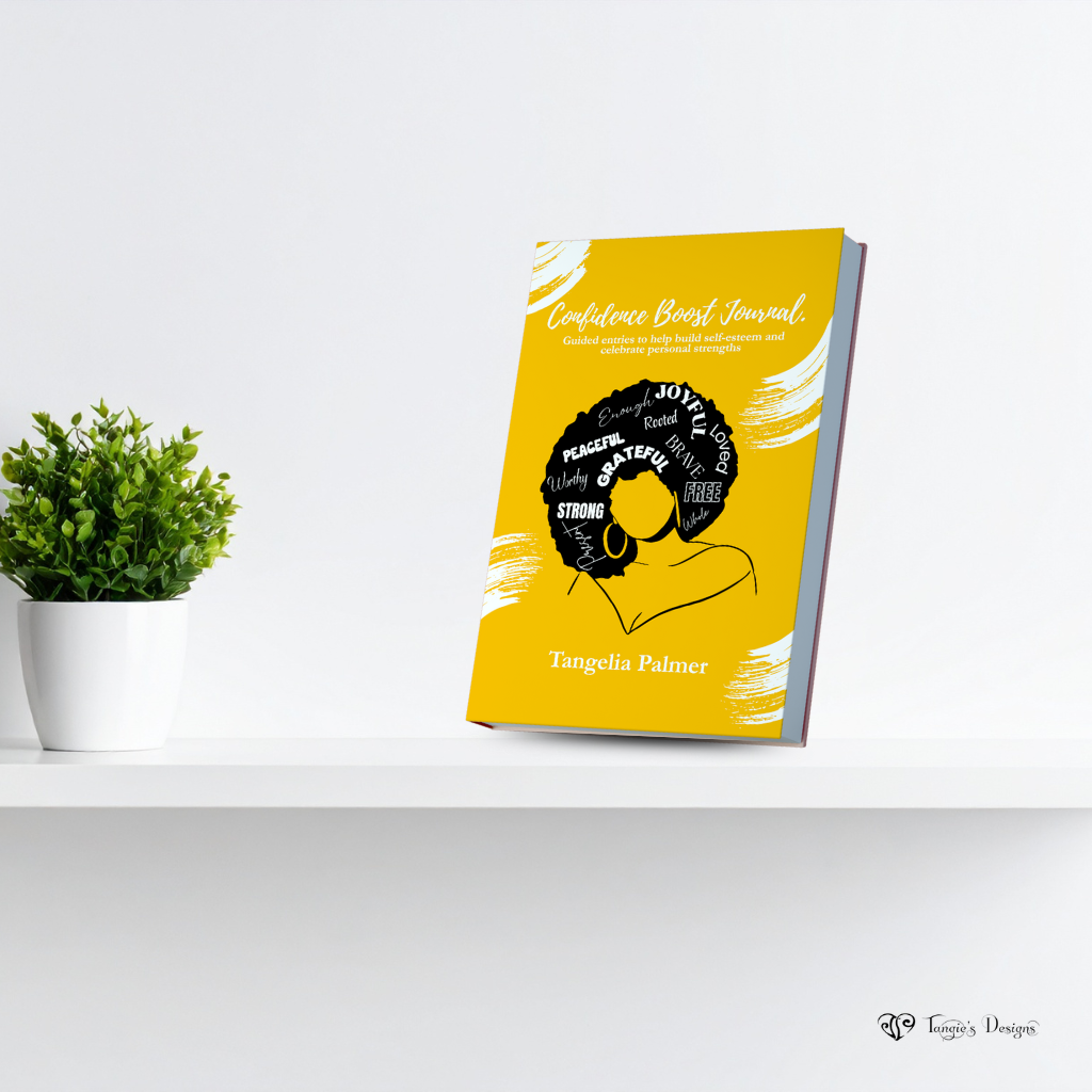 Confidence Boost Journal, 90 Day Guided Journal, Self-Esteem Journal with Scripture, Affirmations & Reflection