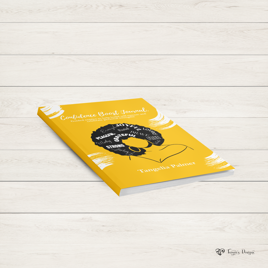 Confidence Boost Journal, 90 Day Guided Journal, Self-Esteem Journal with Scripture, Affirmations & Reflection
