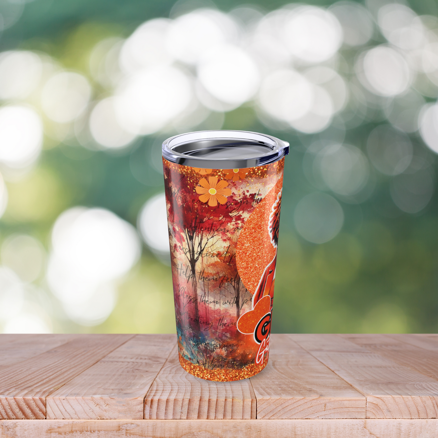 Girl Gather Joy Tumbler 20oz Skinny Tumbler