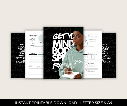 Get Yo Mind Body Spirit - 180 Day Habit Tracker PDF