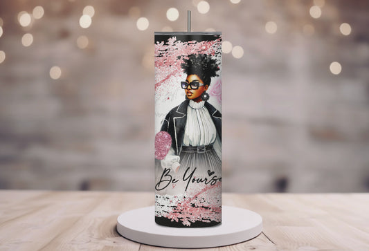 Be Yourself 20oz Skinny Tumbler